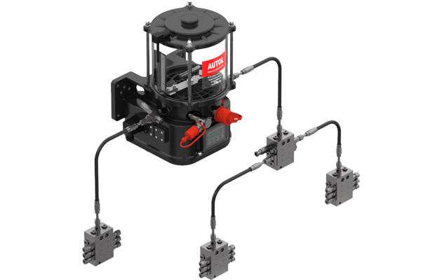 The progressive centralized lubrication system