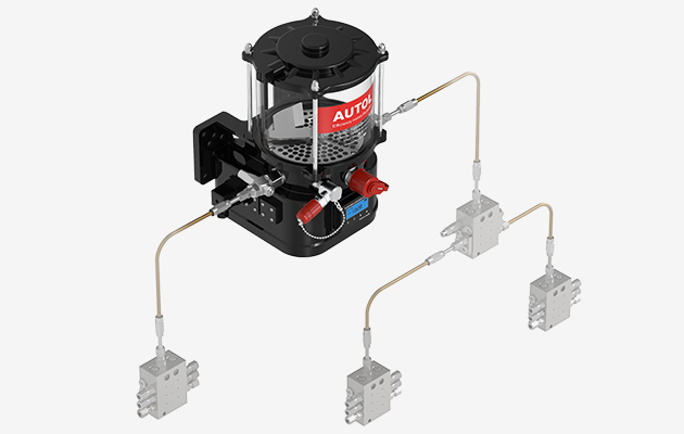 The progressive centralized lubrication system