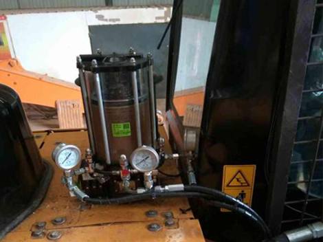 Centralized lubrication System of Sany Excavator